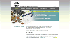 Desktop Screenshot of mdiamond.ca